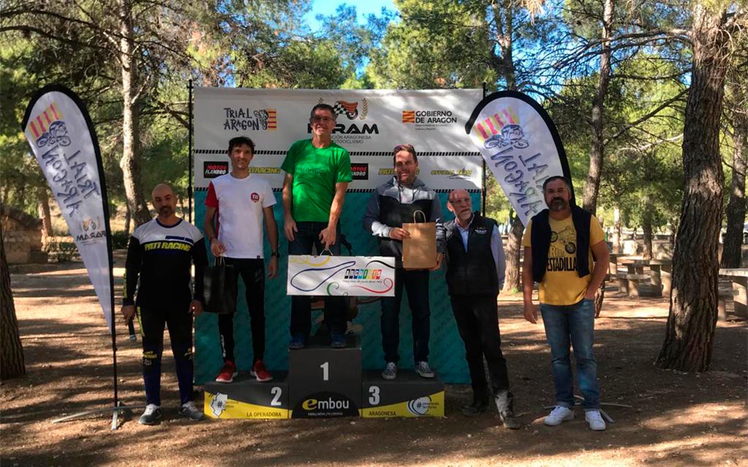 Podio TR-3 Trial Alcañiz 2022./ Trial Aragón