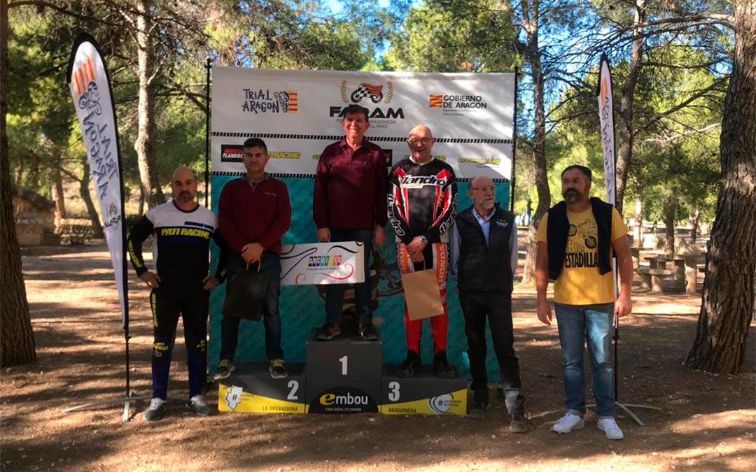 Podio TR-4 Trial Alcañiz 2022./ Trial Aragón