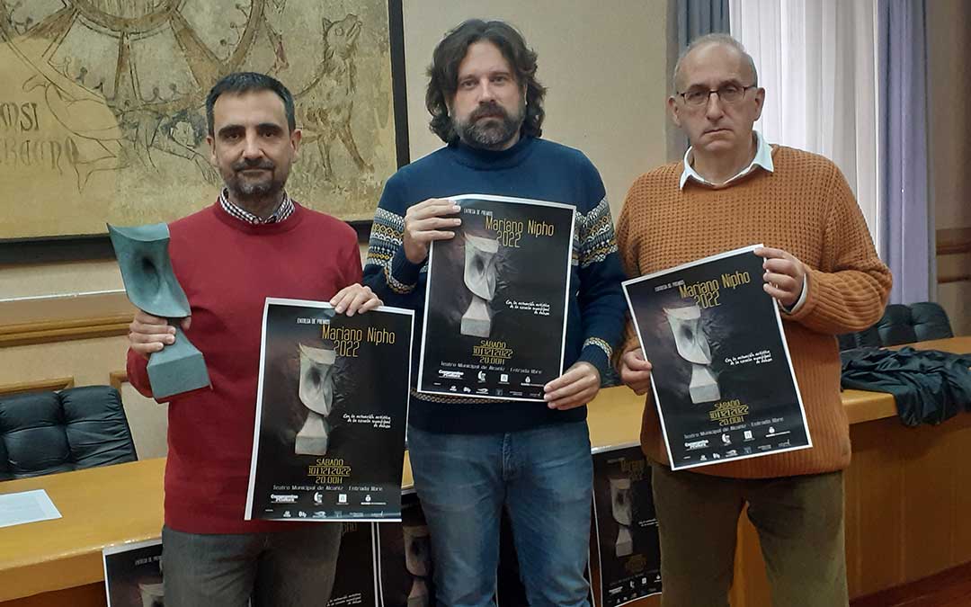 Presentación premios Mariano Nipho./ Ayto. Alcañiz