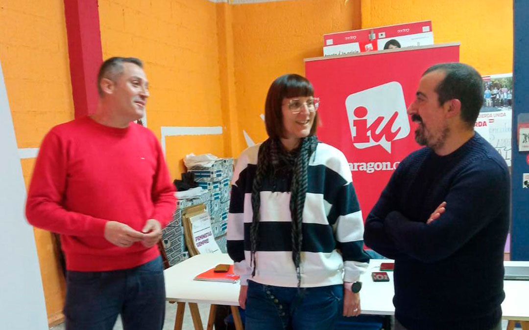 Rueda de prensa de IU Andorra. / IU