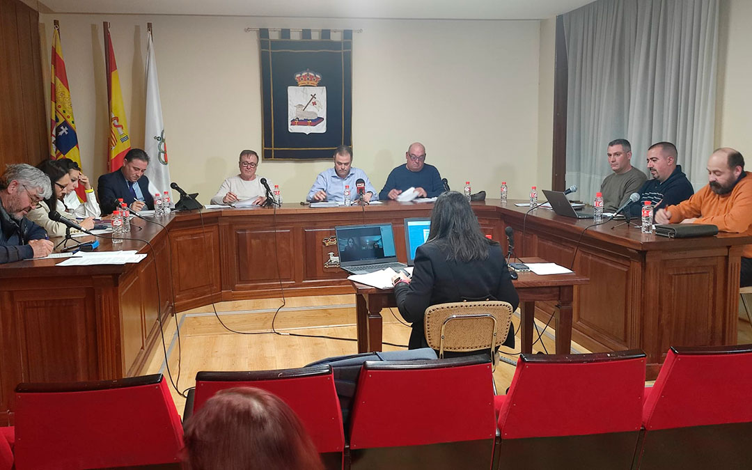 Pleno del Ayuntamiento de Andorra. / Ayto. Andorra