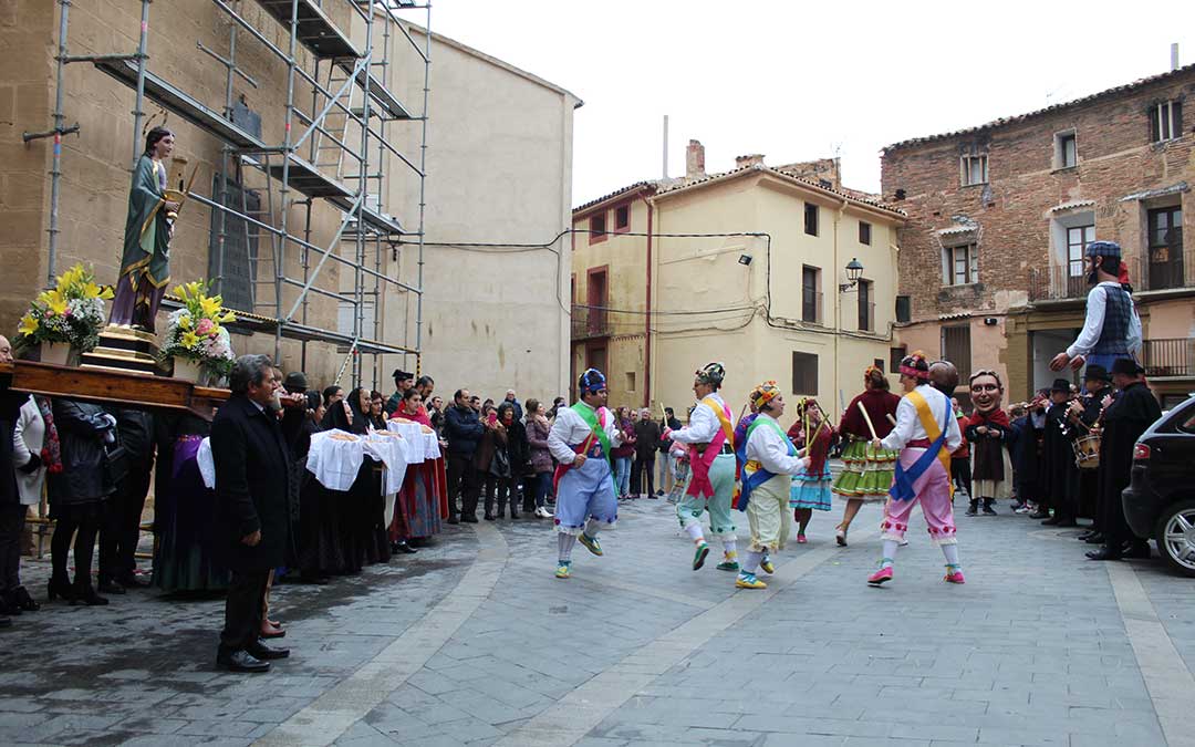 Santa Bárbara en Andorra. / B. Severino