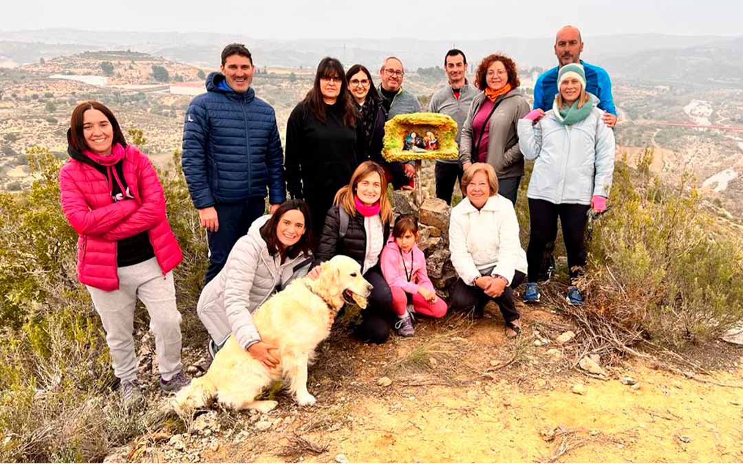 El pasado año fueron 1.000 los paseantes que quisieron encontrar el nuevo belén escondido./ Casa Rural Cal Antoniet