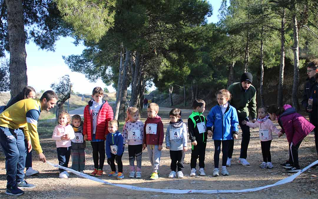 Los más pequeños corrieron en la categoría 'Chupetines'./ P.S.
