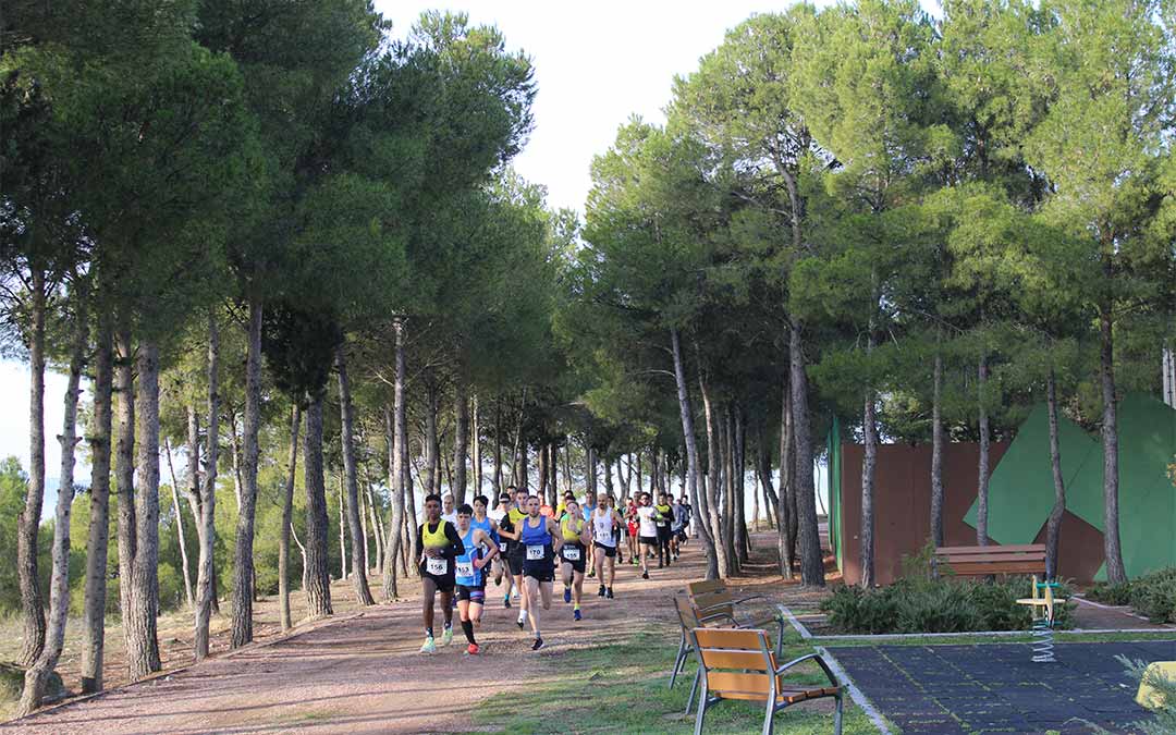 El recorrido rodeó los alrededores de la Ermita Santa María Horta./ P.S.