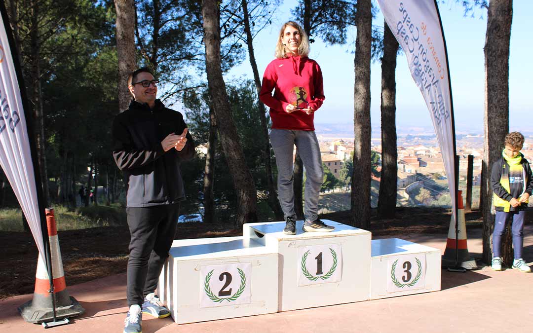 Podio senior femenino./ P.S.