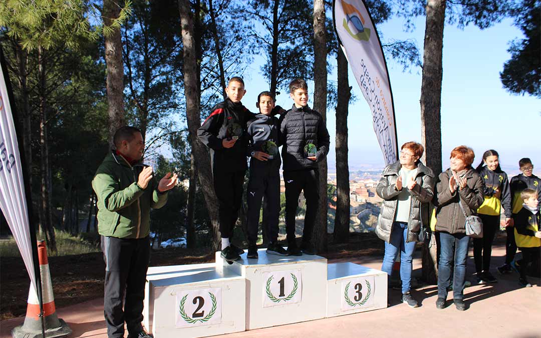 Podio SUB 16 masculino./P.S.