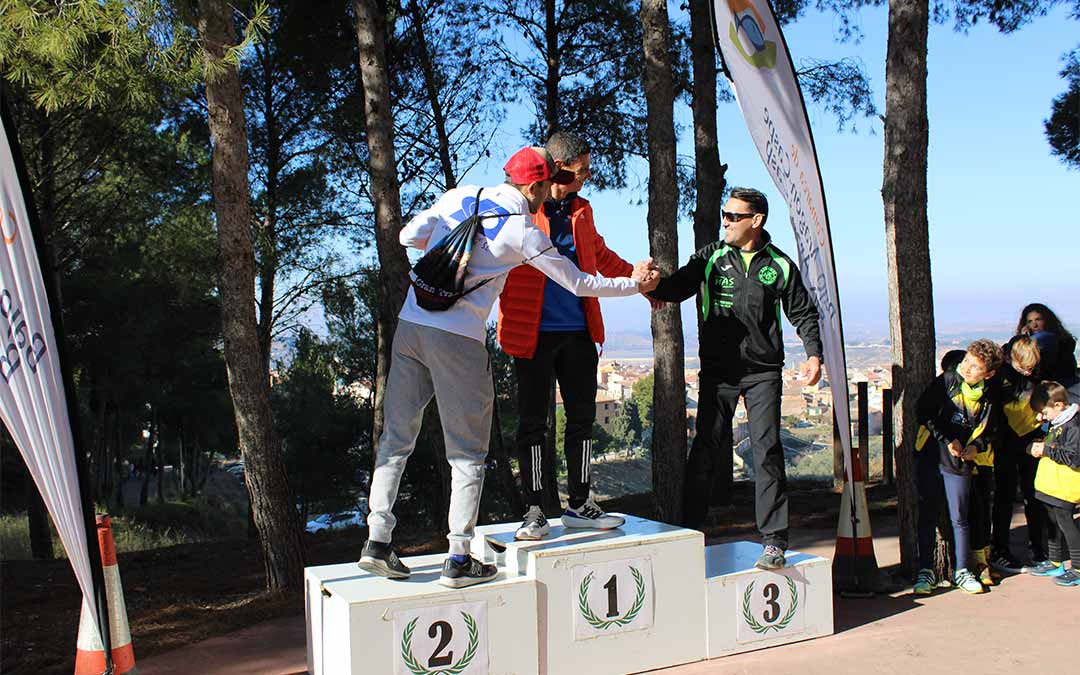 Podio veteranos B masculino./ P.S.