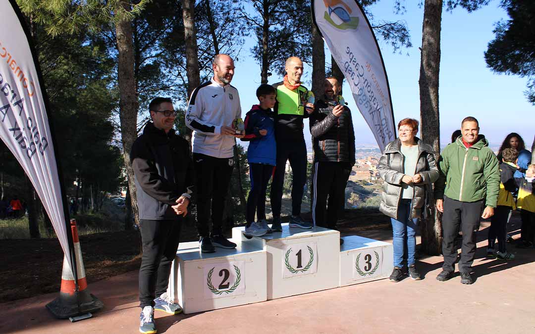 Podio veteranos B masculino./ P.S.