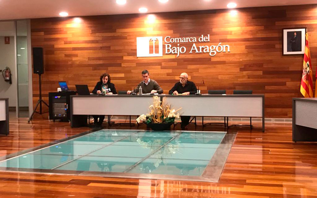 Pleno en la Comarca del Bajo Aragón. / L.C.