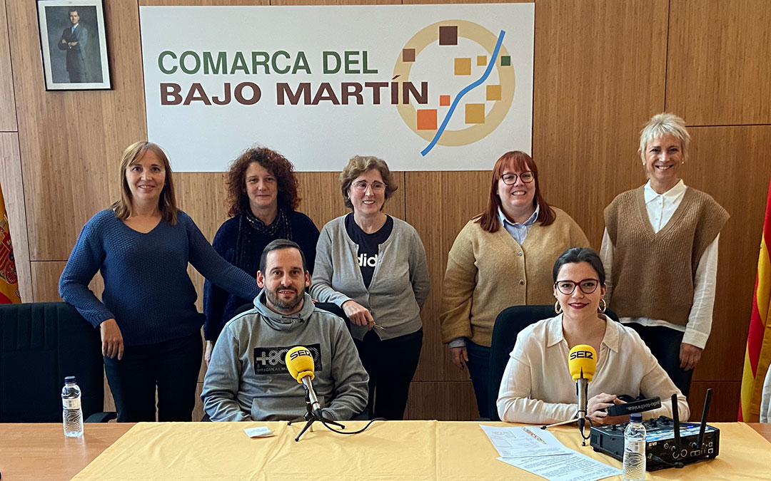 Programa especial emitido desde la Comarca del Bajo Martín./ L.C.