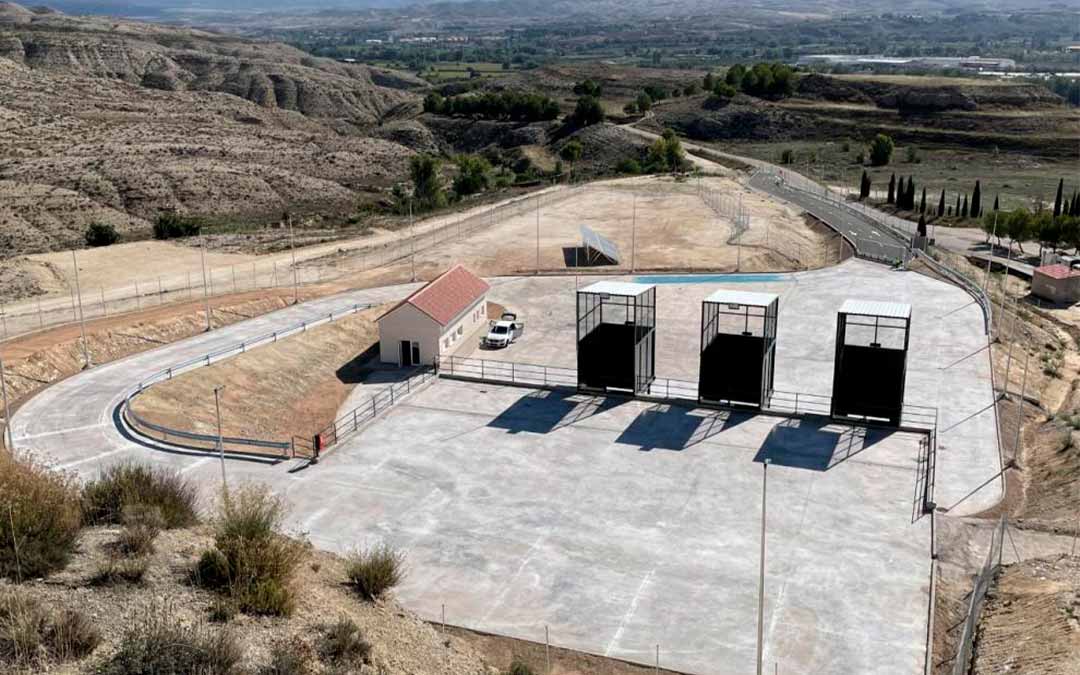 Planta de Transferencia de Calatayud, construida por la Diputación Provincial de Zaragoza./ DPZ