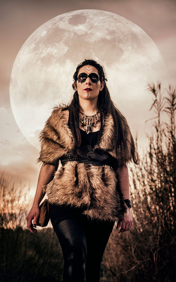 La fotografía fantástica es una temática que domina y que le gusta. / Nebulosa Gràfica