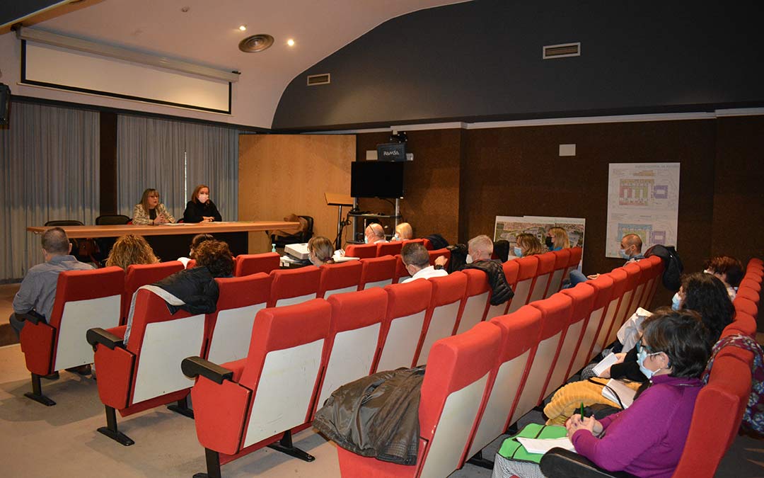 Archivo. Reunión de la Junta de Personal del sector con las gerentes del 061 y el sector de Teruel el pasado 12 de diciembre./I.M.