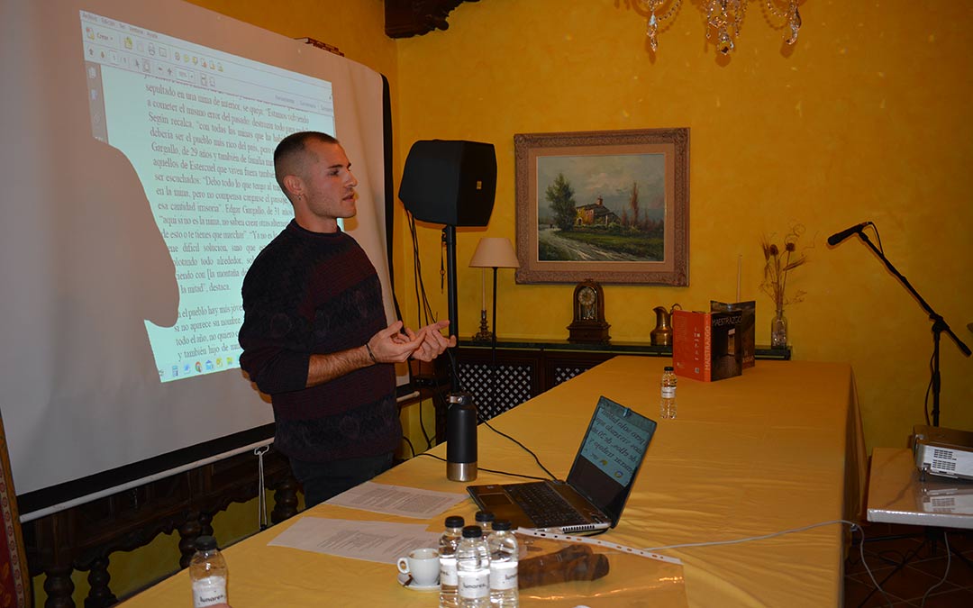 Guillermo García, integrante de 'Estercuel es futuro'./I.M.