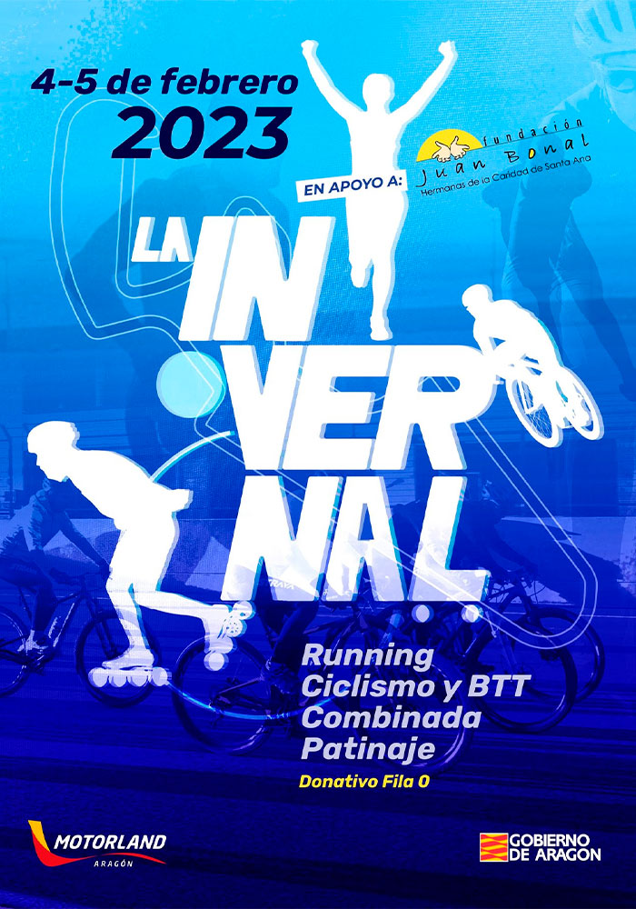 Cartel 'La Invernal 2023'./ Motorland Aragón