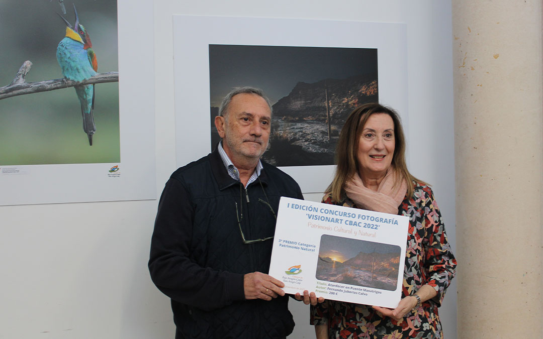 Fernando Juberias quedó en tercer puesto en la categoría de Patrimonio Natural./ P.S.