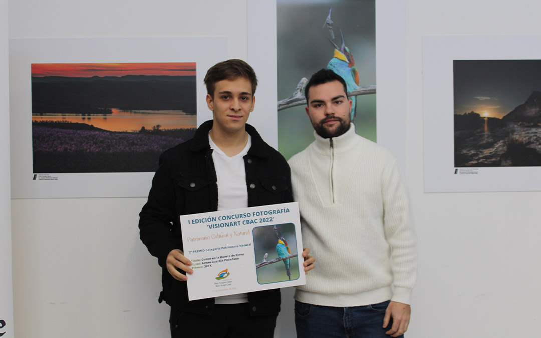 Arnau Guardia se llevó el segundo premio de Patrimonio Natural./ P.S.