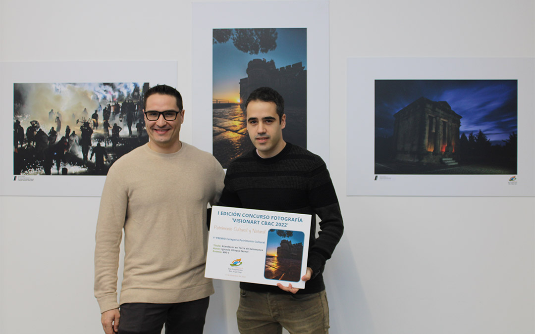 'Atardecer en Torre Salamanca', de Ignacio Uliaque, ganó en la categoría de Patrimonio Cultural./ P.S.