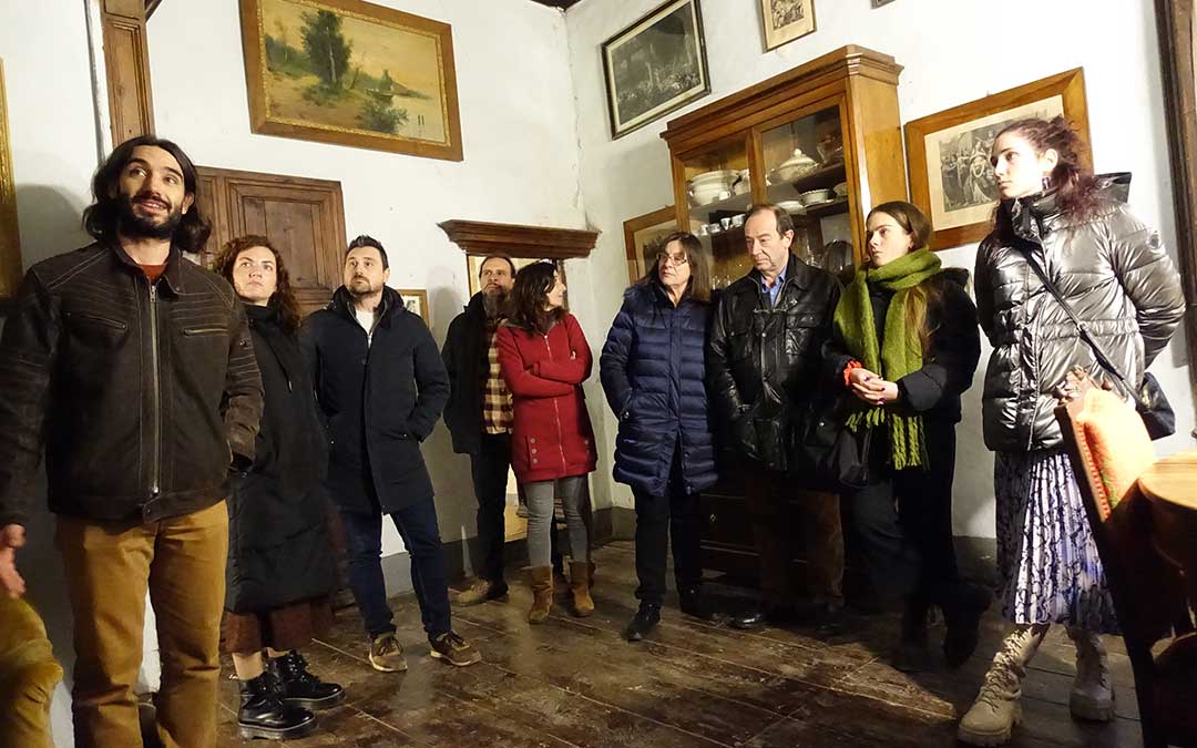 Visita a la Casa Aliaga de la Iglesuela del Cid./Comarca del Maestrazgo