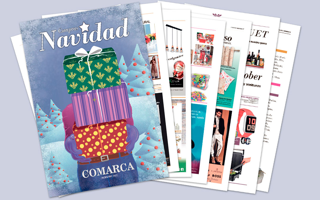 Portada de la revista especial Compras de Navidad 2022 del periódico La COMARCA./ L.C.