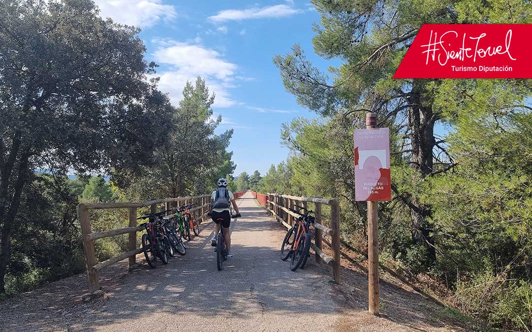Viaducto de las Algas en la Vía Verde Val de Zafán./ L.C.