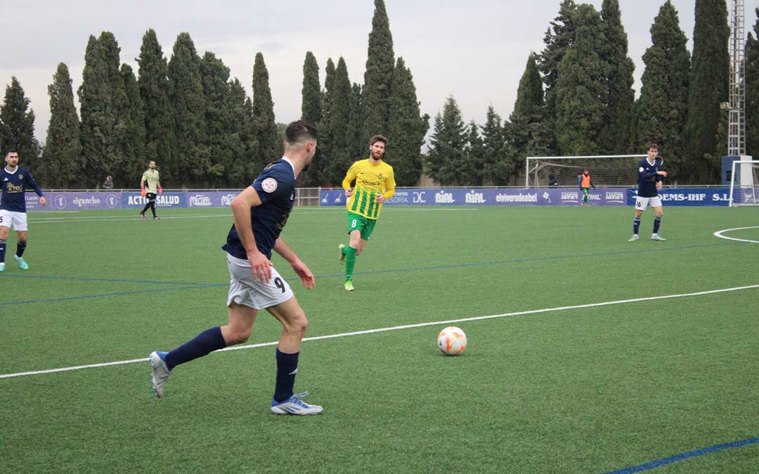 El C.D. Caspe se ha enfrentado este domingo al C.D. La Almunia. / P.S.