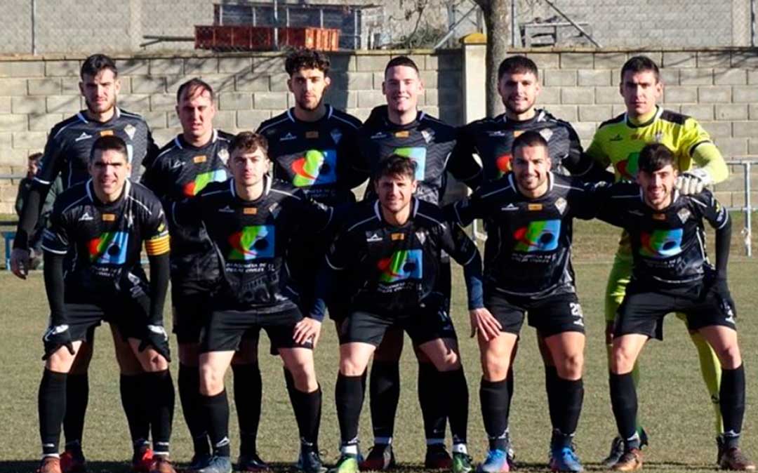 XI inicial del Alcañiz C.F. ante el Calamocha 'B' / Alcañiz C.F.