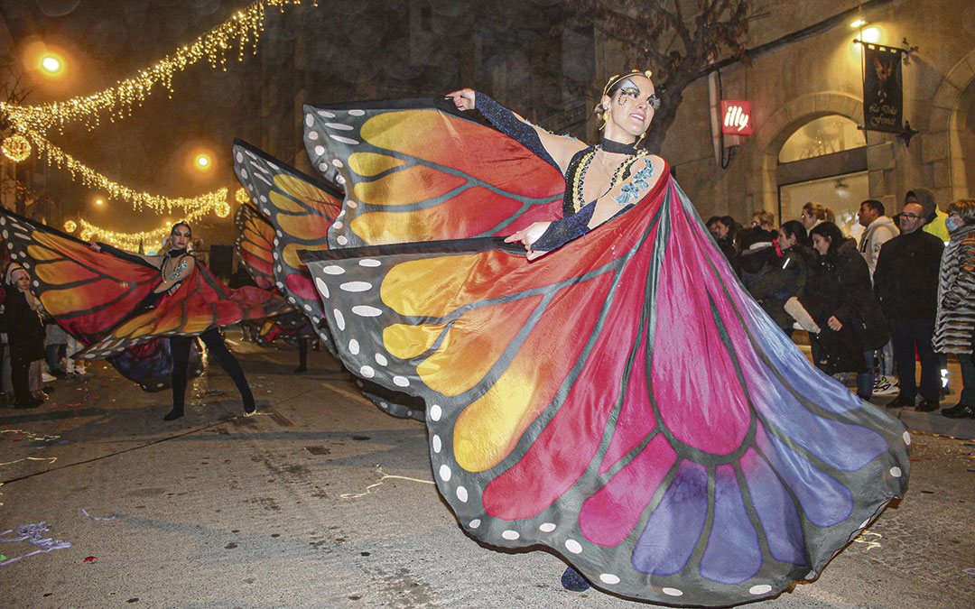 Cabalgata de los Reyes Magos 2023 en Alcañiz./ Beatriz Severino