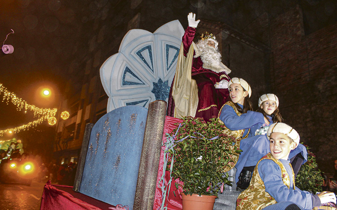 Cabalgata de los Reyes Magos 2023 en Alcañiz./ Beatriz Severino