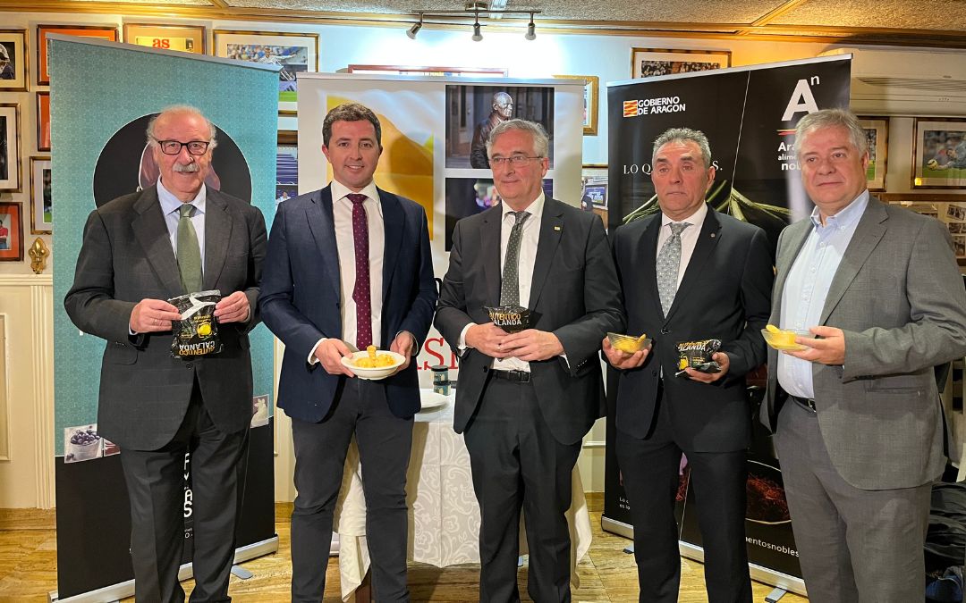 Presentación del helado gourmet de Melocotón D.O. de Calanda en Madrid./ C. Ortiz