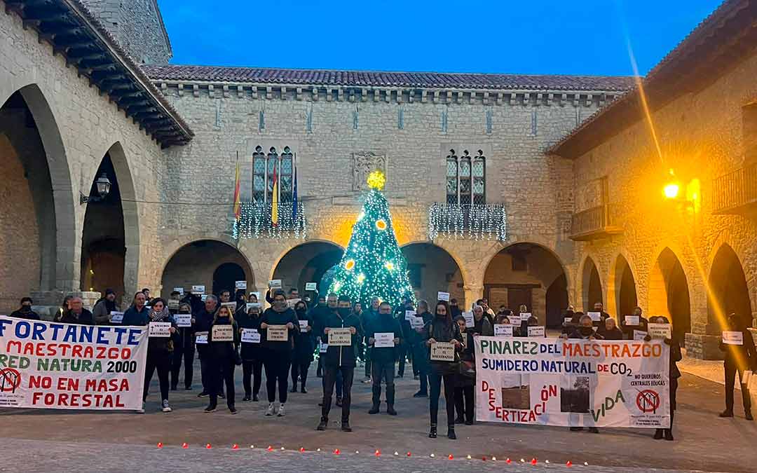 Concentración en Cantavieja./TE