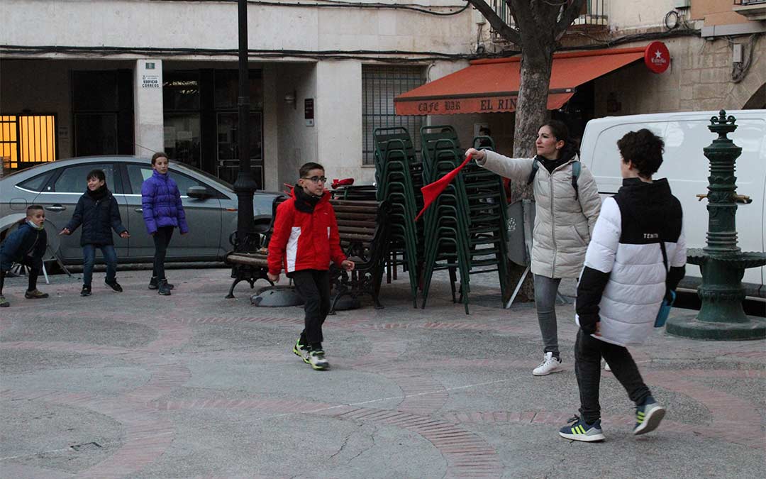 Juegos tradicionales por San Sebastián en Caspe. /P.S.