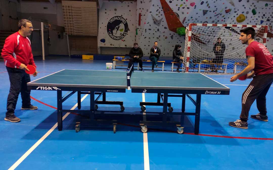 Partido de la 'Taxi Jorge Champions League' de Alcorisa / Club de Tenis Alcorisa