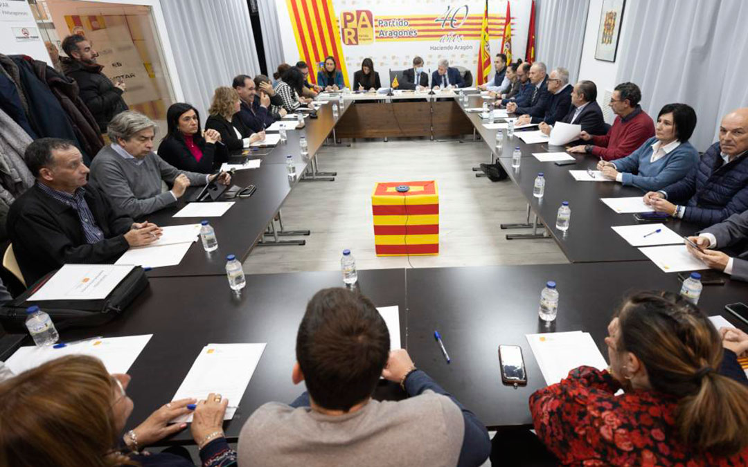 La mayoría de la ejecutiva del PAR ratificó el pasado día 19 el recurso contra la anulación del congreso con el rechazo de Aliaga./ José Miguel Marco-Heraldo