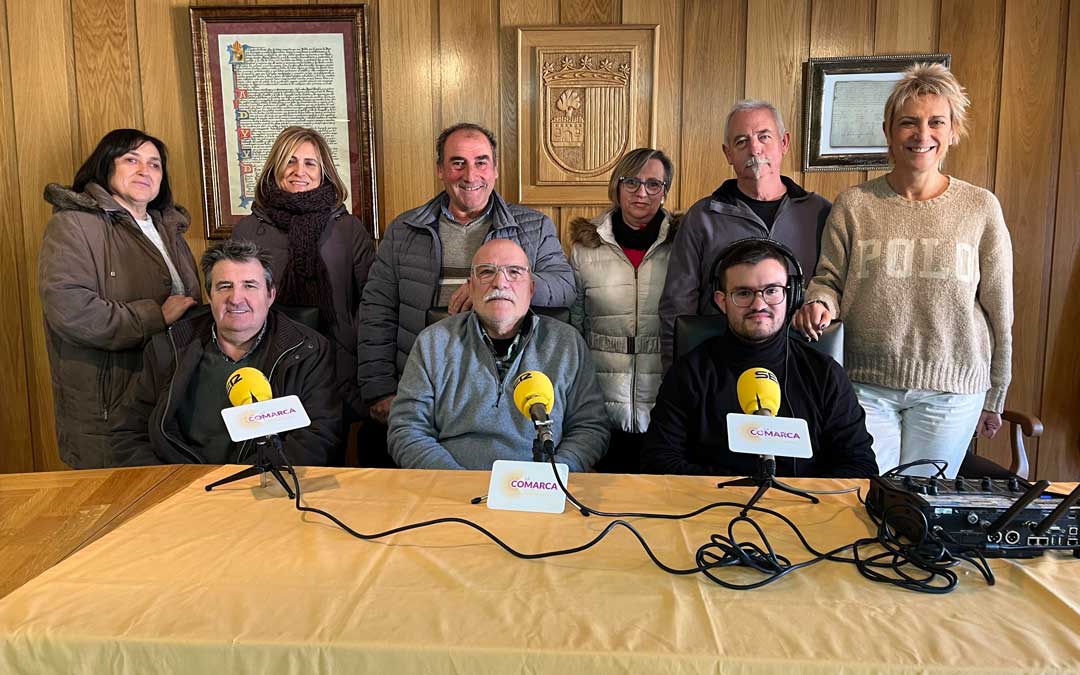 Participantes en el programa especial de La Encamisada de Estercuel de 2023 / L.C.