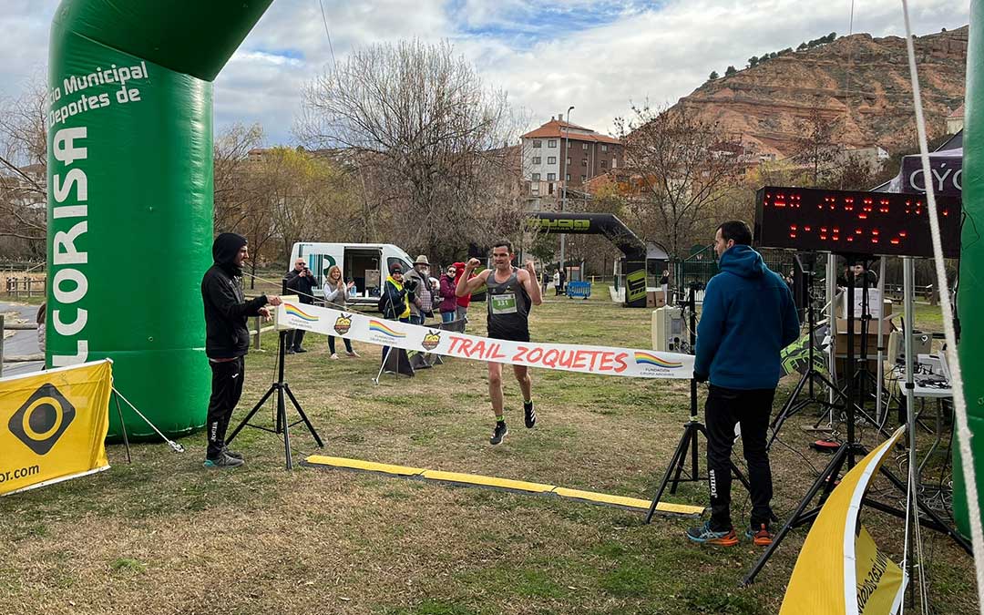 Álvaro Cantín, primer clasificado en el Trailico./ E.P.