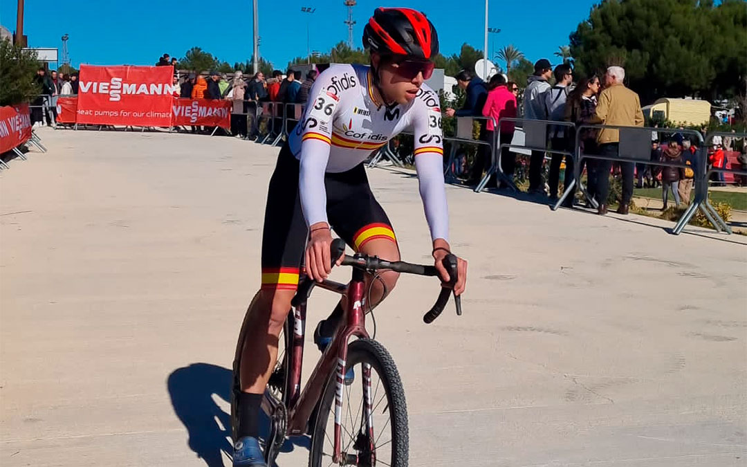 Javier Zaera durante su participación en la Copa del Mundo de Benidorm./ J.Z.