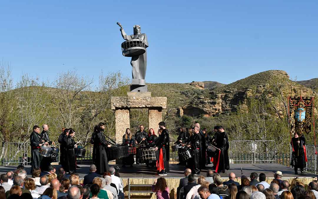 Cuadrilla de Andorra durante el acto de exaltación de las jornadas de la Ruta / La Comarca