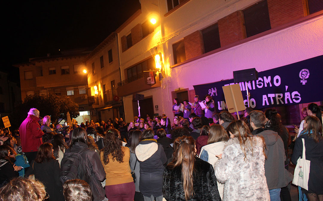 Manifestación del Bajo Aragón en Andorra por el 8M. / B. Severino