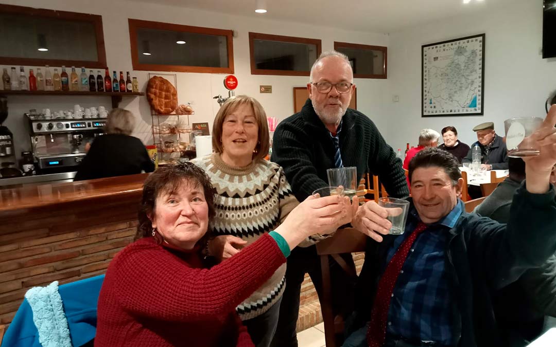 Celebración en el restaurante del establecimiento./E.Sava