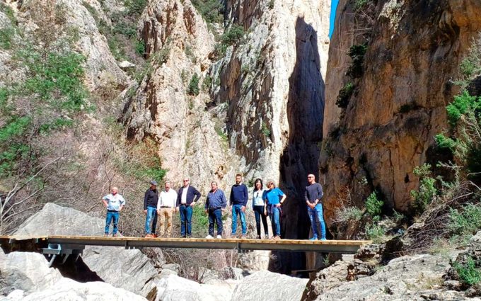El sendero fluvial de Aliaga a Montoro de Mezquita tendrá servicio de remonte y oficina de turismo