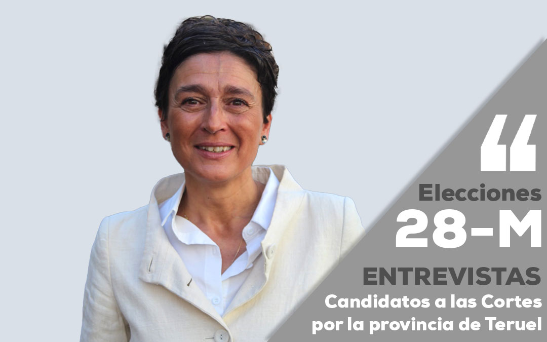 Ana Marín, candidata del Partido Popular a las Cortes de Aragón por la provincia de Teruel./ L.C.