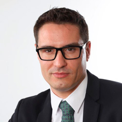 Cristian Poblador. Somos Caspe. Concejal y arquitecto