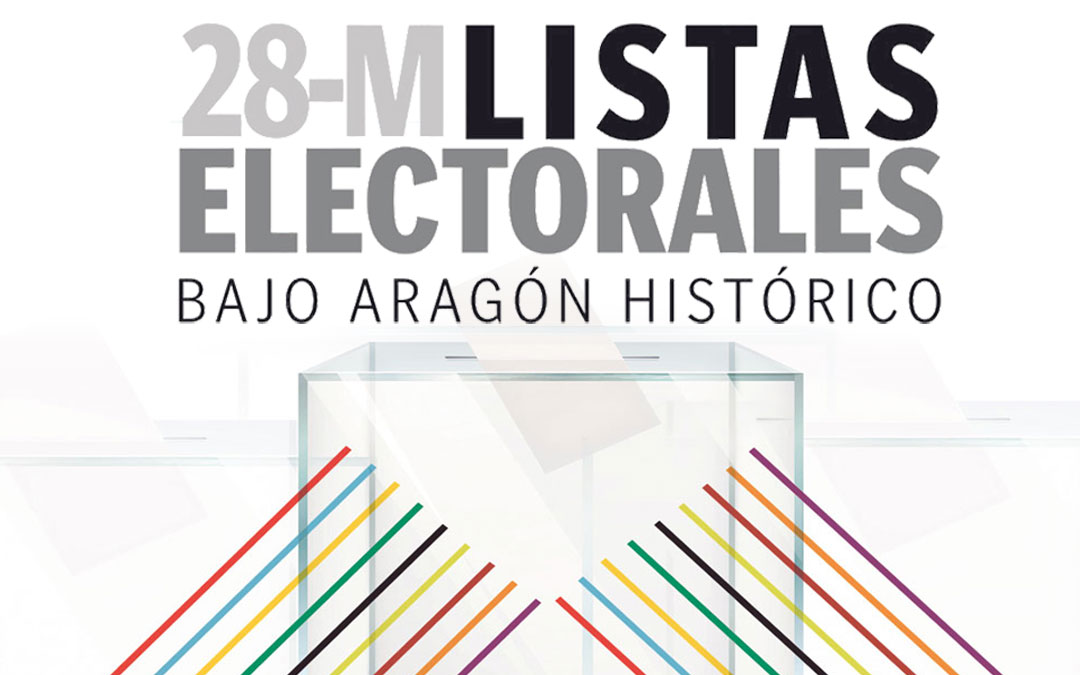 Listas electorales del Bajo Aragón Histórico para el 28-M./ La COMARCA