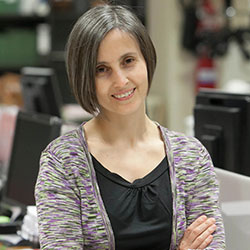 Pilar Perla, directora del suplemento Tercer Milenio
