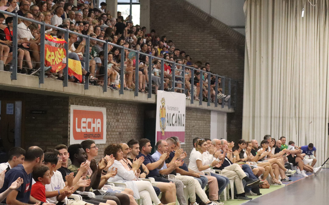 Alcañiz se ha volcado para acoger la fase previa al Mundial de Baloncesto U19. /N.A.