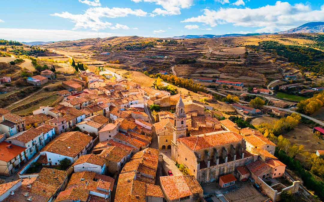 Recurso. Panorámica de Tronchón./Turismo Maestrazgo
