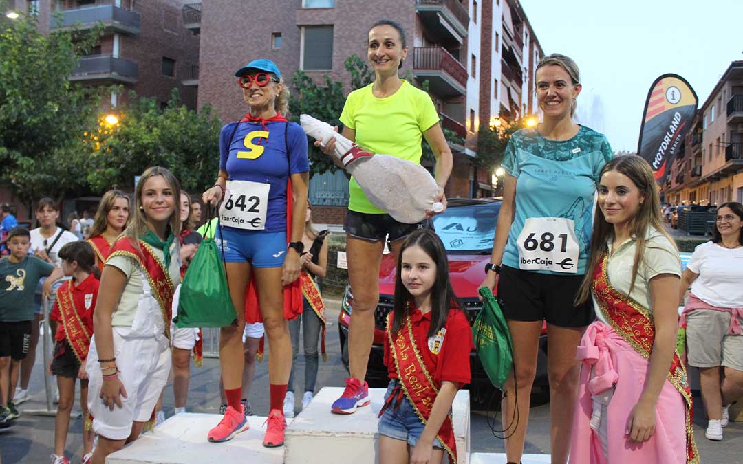Morraja, Clavería y Alcaine aupadas al podium tras la milla. / E.P.