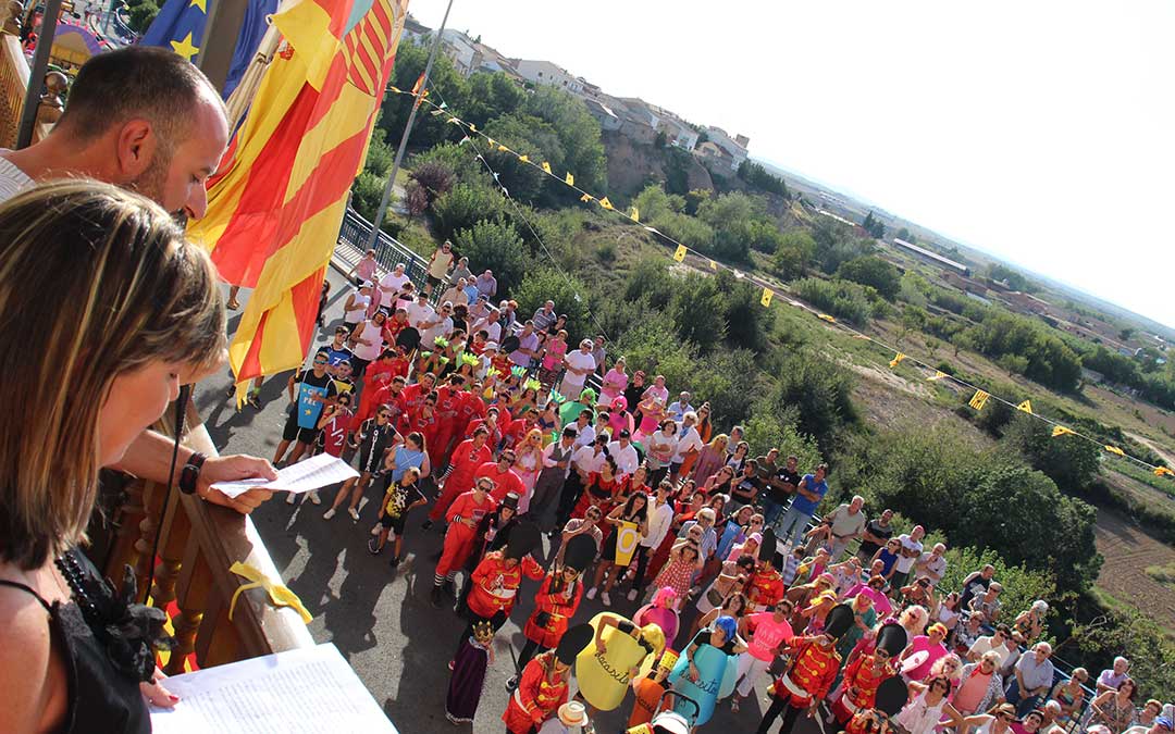 Concentración de cuadrillas en el arranque. / B. Severino